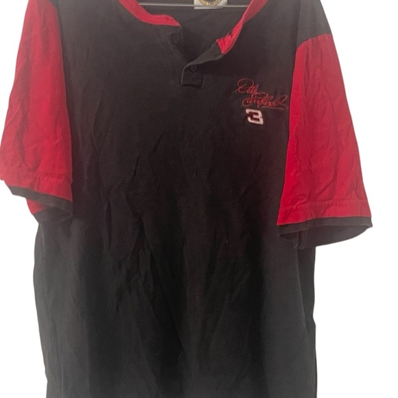 Vintage DLK Dale Earnhardt 7 Time Champ Black and Red Men's Shirt Size Large - Picture 13 of 16